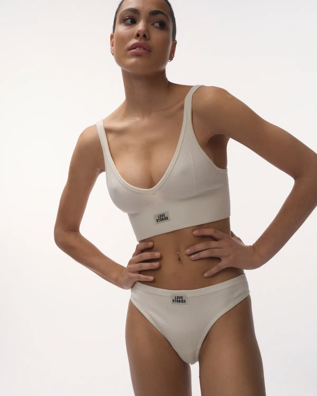 Slip avorio Love Stories