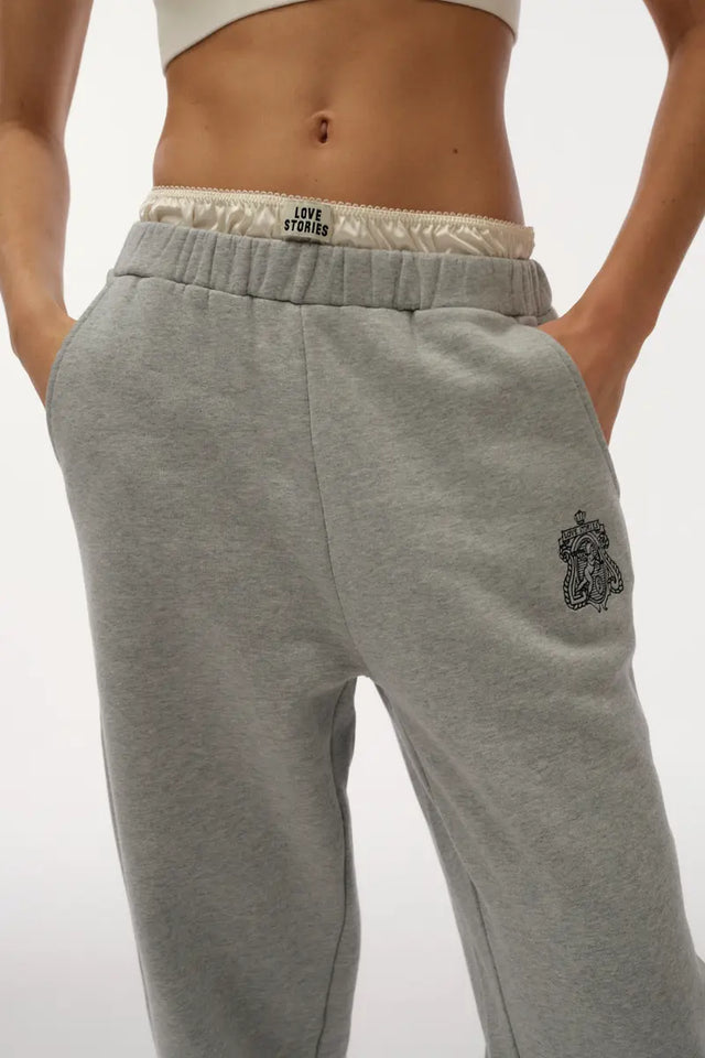 Pantaloni grigi Love Stories