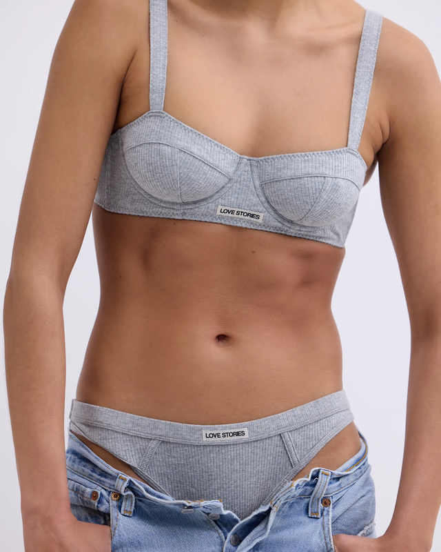 Slip grigio Love Stories