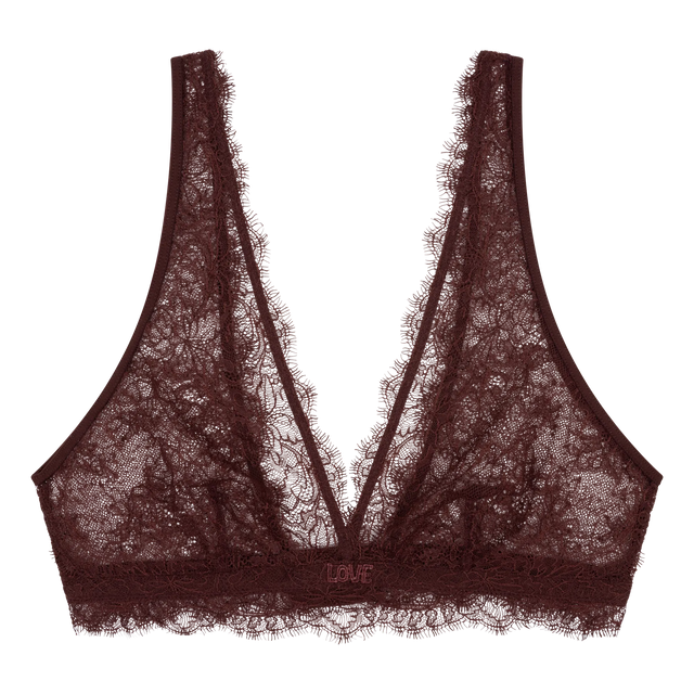 Reggiseno bordeaux Love Stories