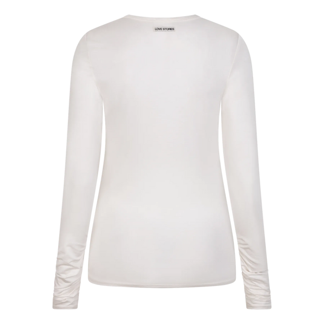 T-Shirt avorio Love Stories