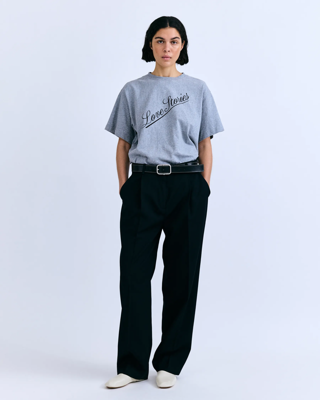 T-Shirt grigia Love Stories