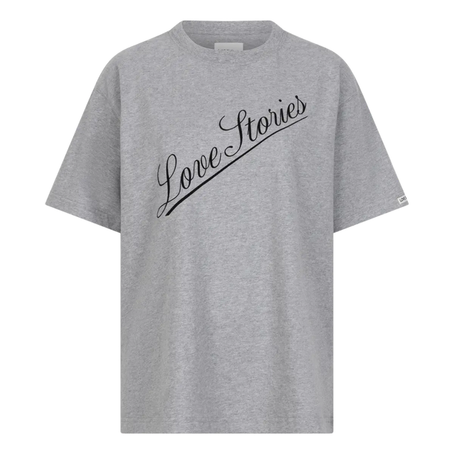 T-Shirt grigia Love Stories