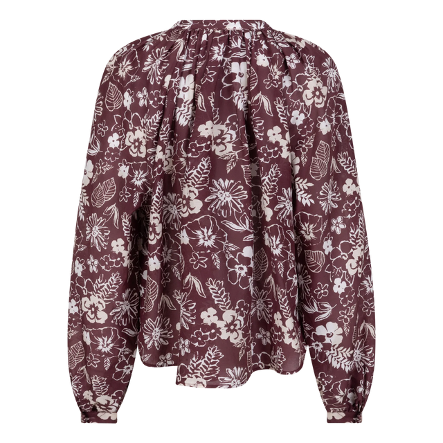 Camicia bordeaux Love Stories