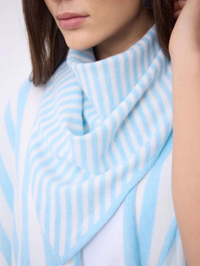 Foulard azzurro Not Shy