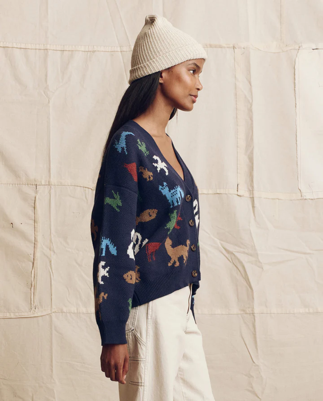 Cardigan navy The Great