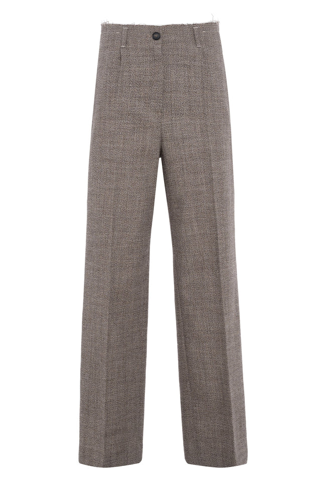 Pantaloni beige Tela
