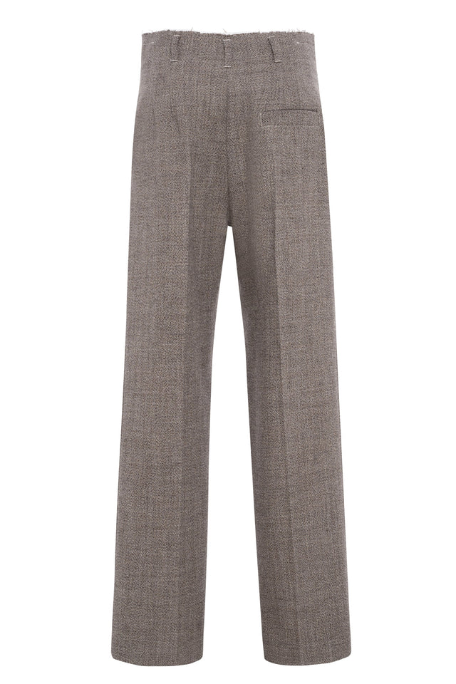 Pantaloni beige Tela