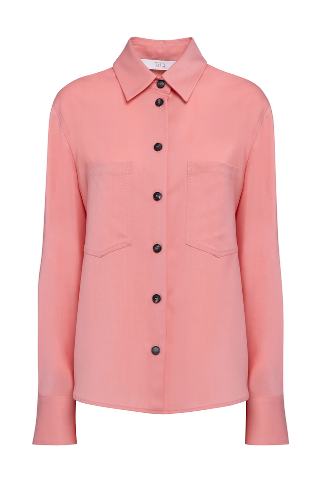 Camicia rosa Tela