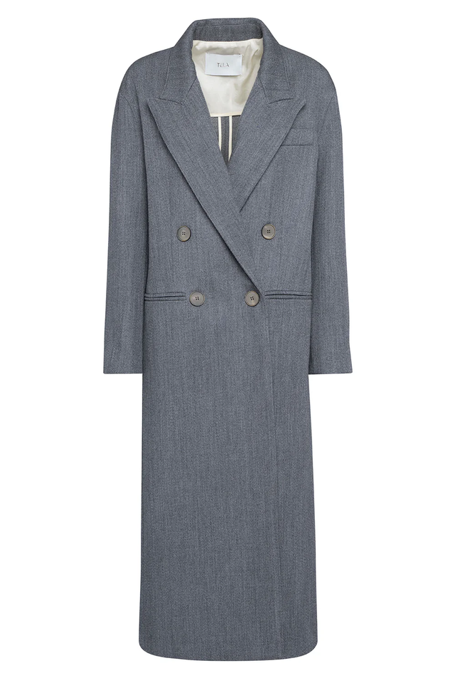 Cappotto grigio Tela