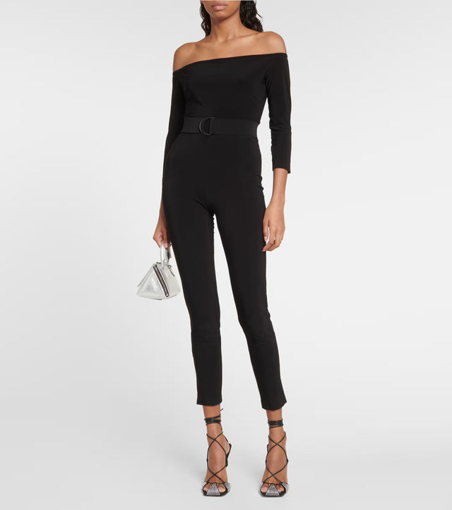 Tuta nera Norma Kamali