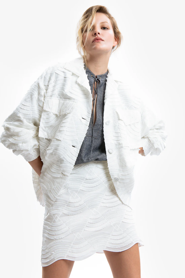 Giacca bianca Kristina Ti