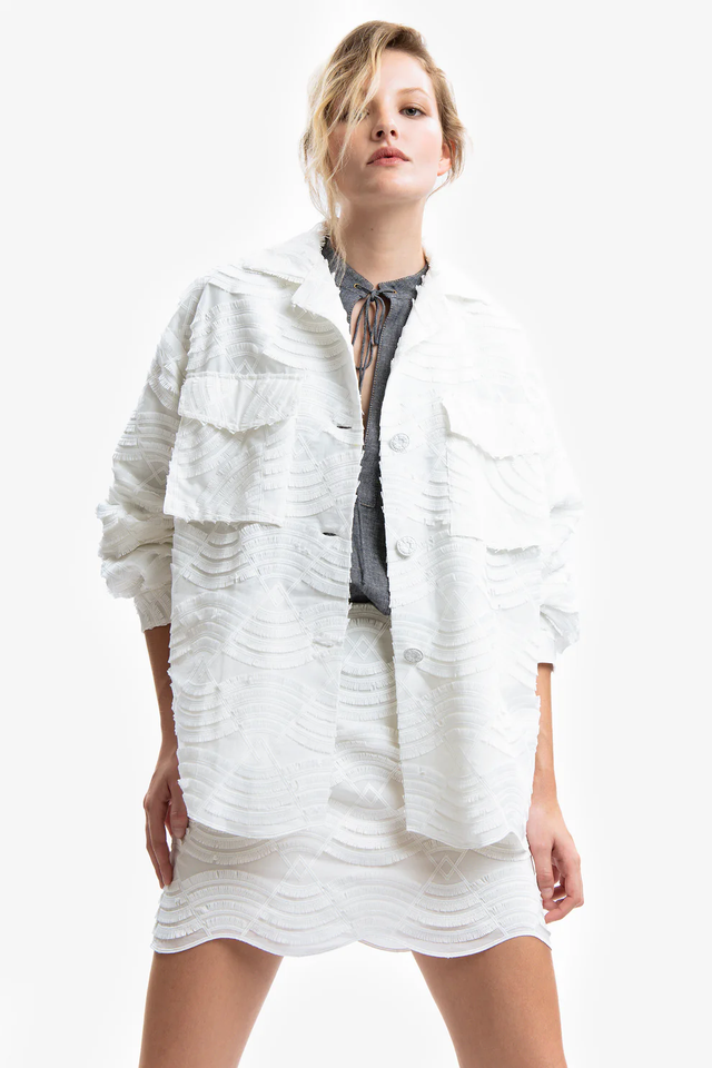 Giacca bianca Kristina Ti