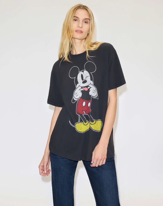T-Shirt nera RE/DONE