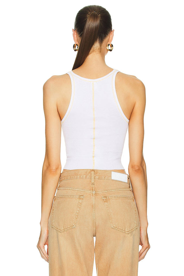 Canotta bianca RE/DONE