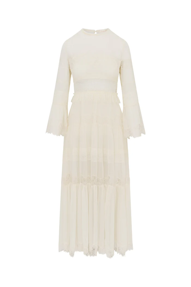 Vestito avorio LoveShackFancy