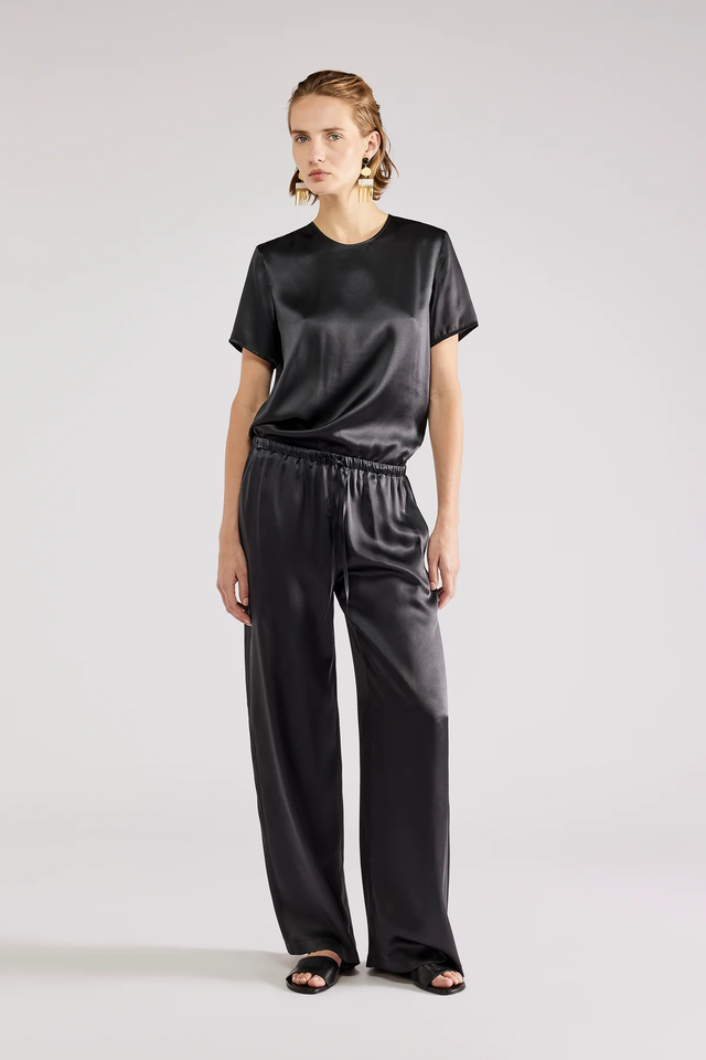 Pantaloni neri Erika Cavallini
