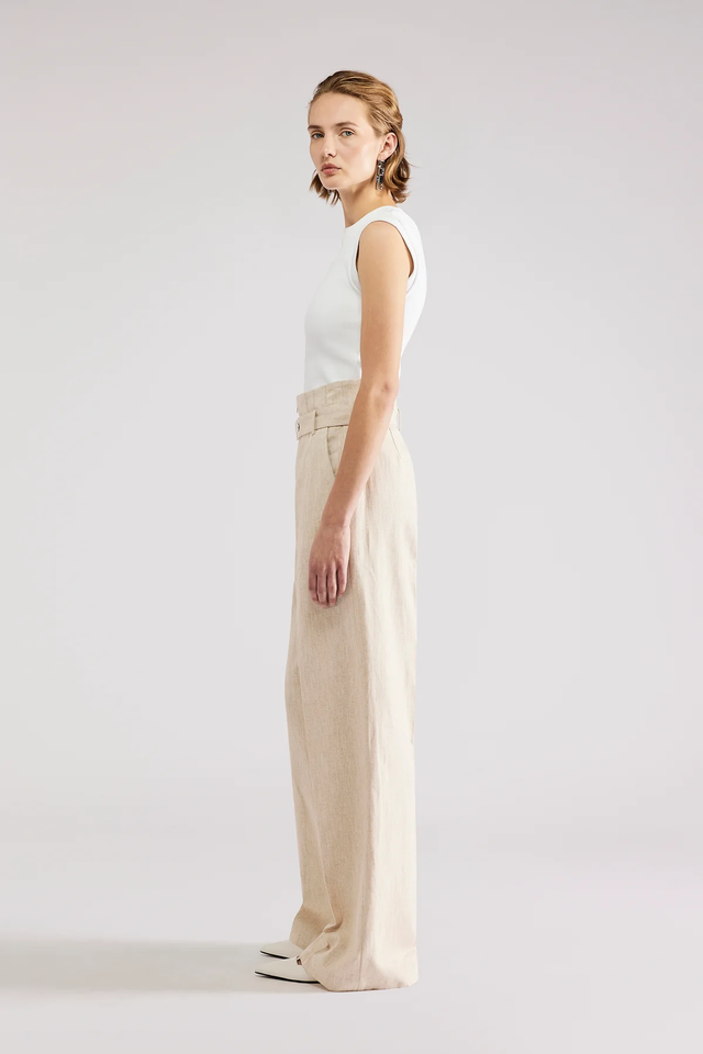 Pantaloni beige Erika Cavallini