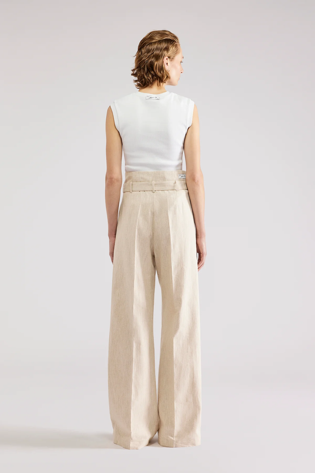 Pantaloni beige Erika Cavallini