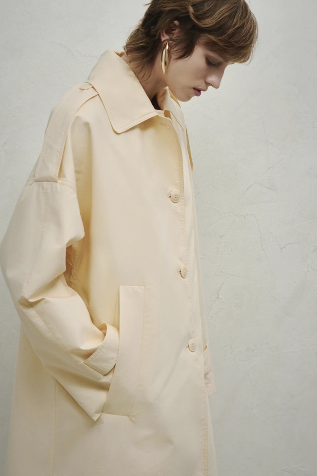 Trench crema Erika Cavallini