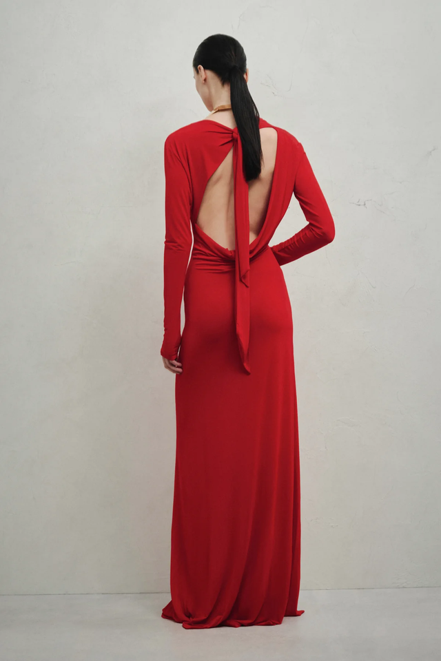 Vestito rosso Erika Cavallini