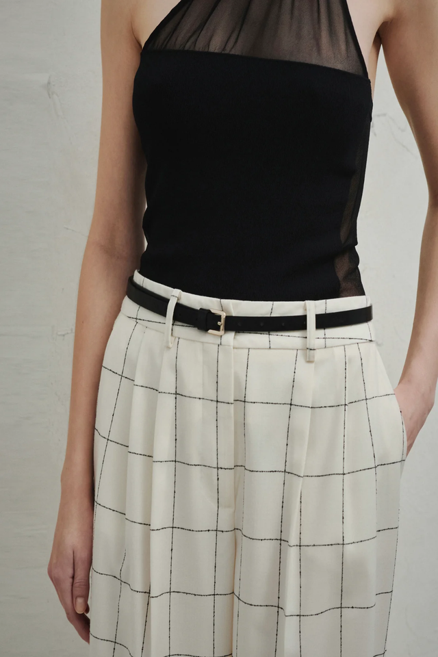 Pantaloni avorio Erika Cavallini