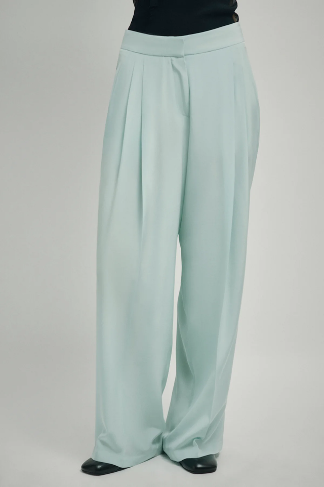 Pantaloni menta Erika Cavallini