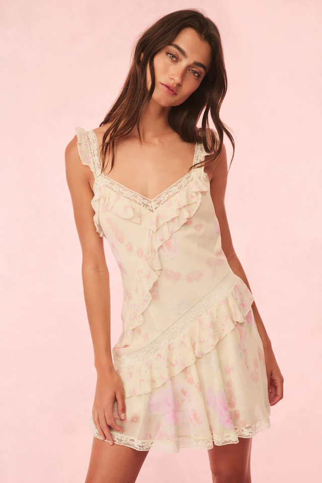 Vestito vaniglia LoveShackFancy