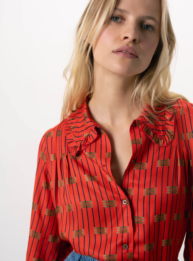 Camicia rossa Suzie Winkle