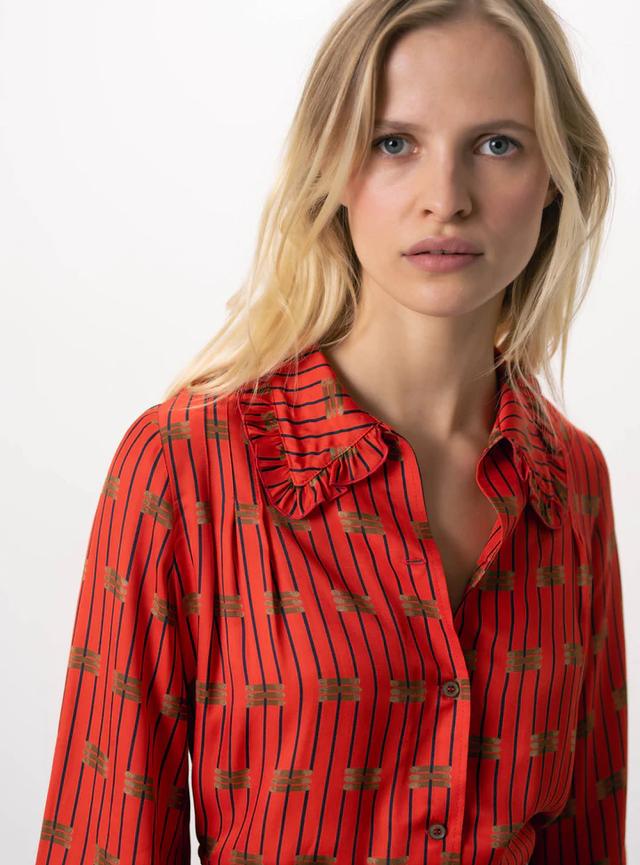 Camicia rossa Suzie Winkle