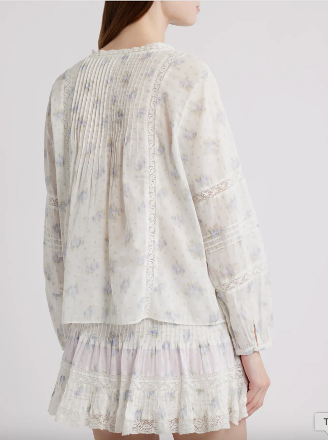 Camicia avorio LoveShackFancy