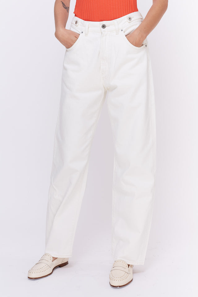 Jeans Cesira avorio Pence