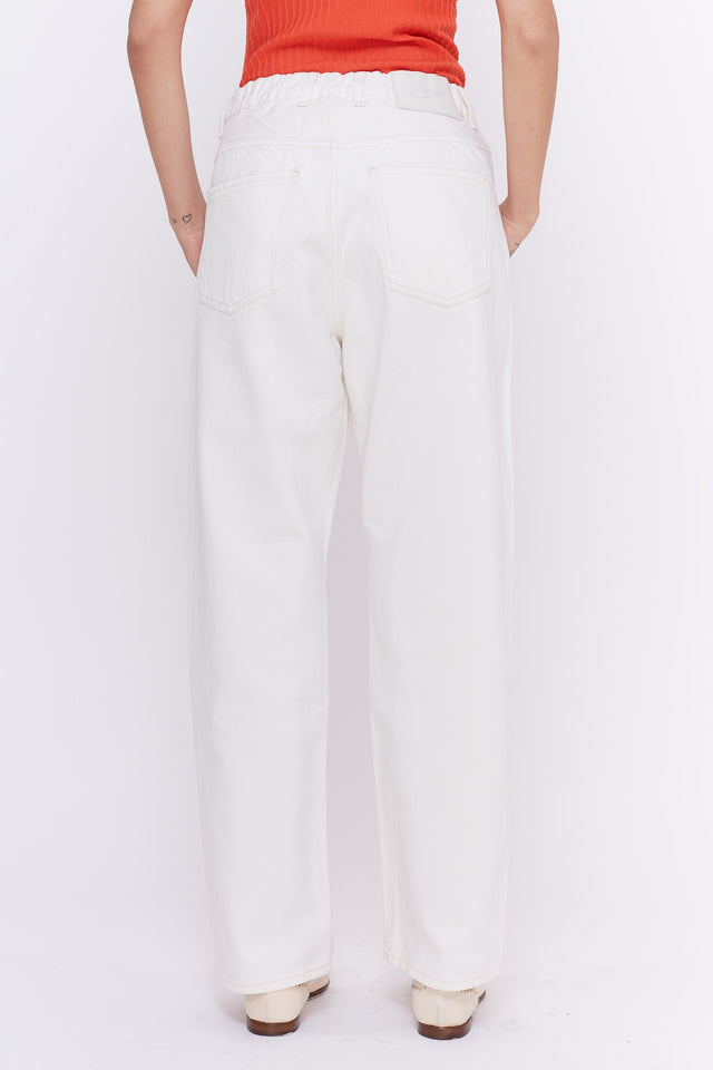 Jeans Cesira avorio Pence