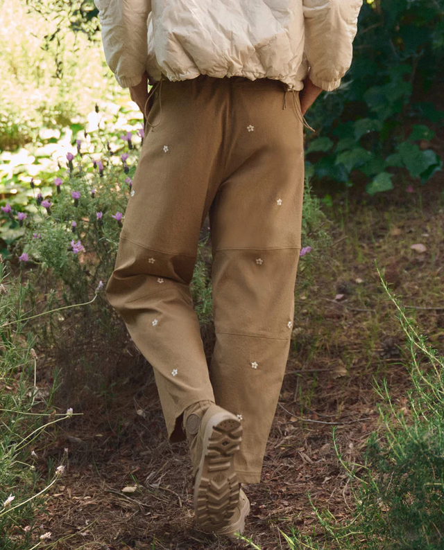 Pantaloni beige The Great