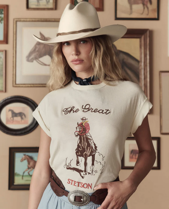 T-Shirt avorio The Great