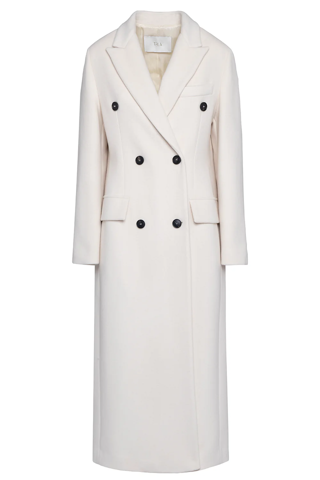 Cappotto avorio Tela