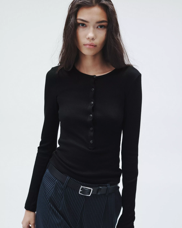 T-Shirt nera Rag & Bone