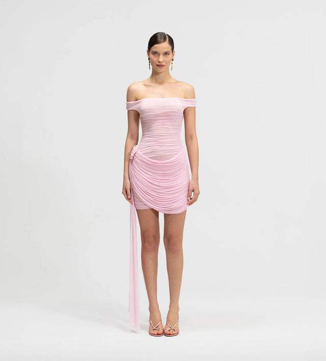 Vestito rosa Maygel Coronel
