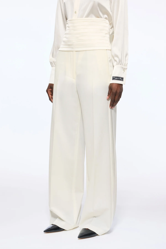 Pantaloni bianchi Erika Cavallini