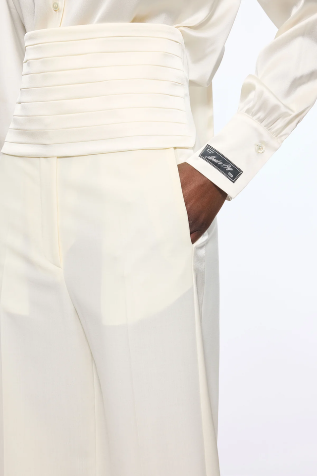 Pantaloni bianchi Erika Cavallini