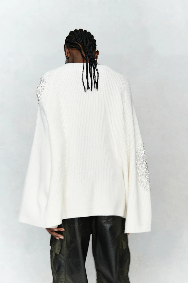 Pullover bianco Circus Hotel