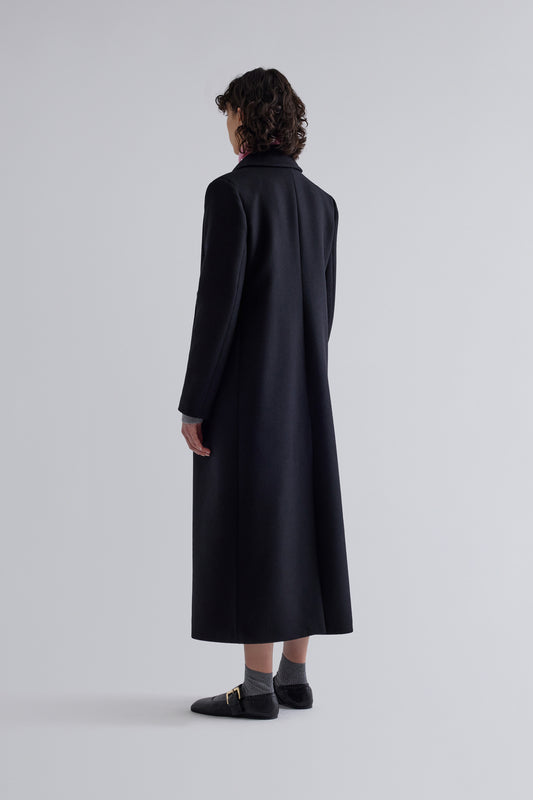 Cappotto blu navy Erika Cavallini
