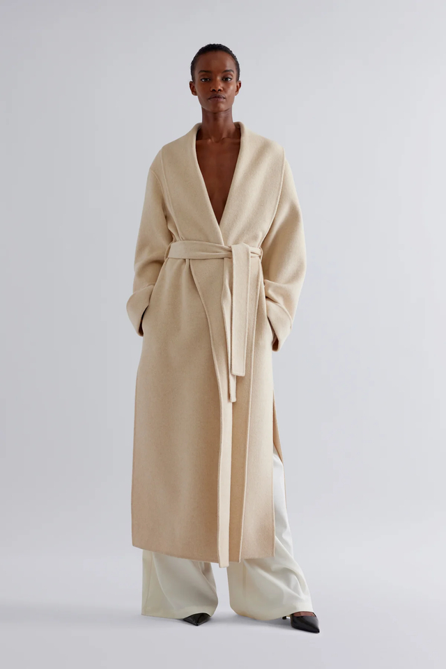 Cappotto beige Erika Cavallini