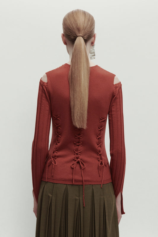 Maglia cannella Erika Cavallini