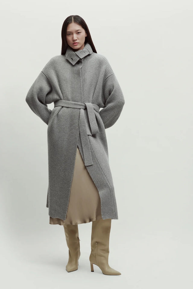 Cardigan grigio Erika Cavallini