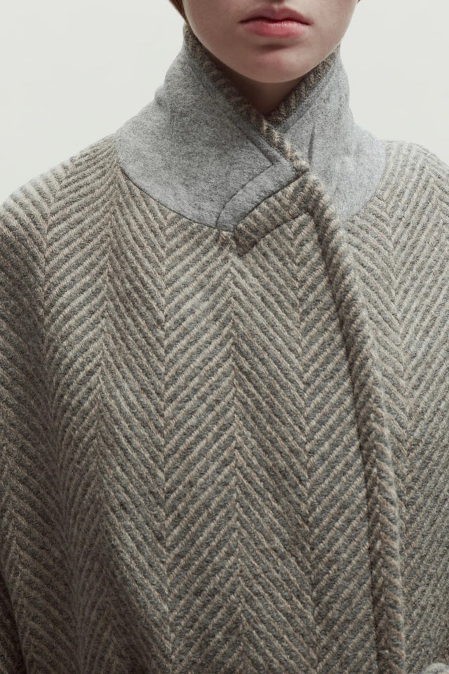 Cappotto grigio Erika Cavallini