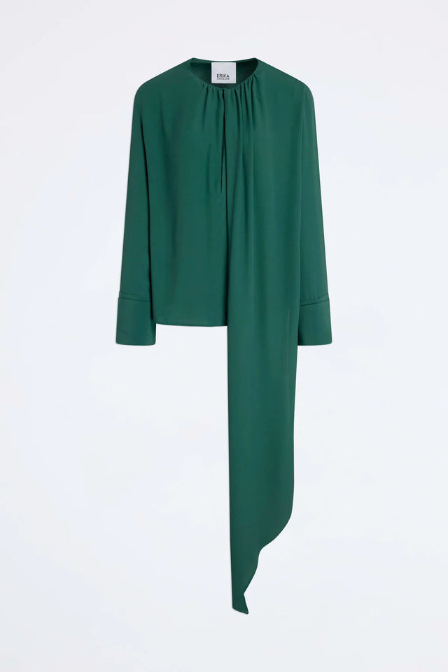 Blusa verde Erika Cavallini