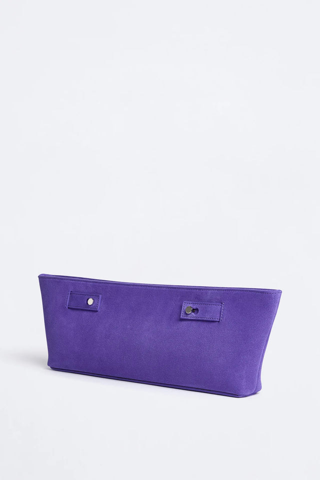 Pochette viola Erika Cavallini