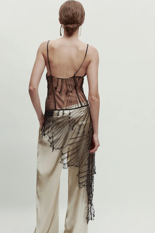 Top nero Erika Cavallini