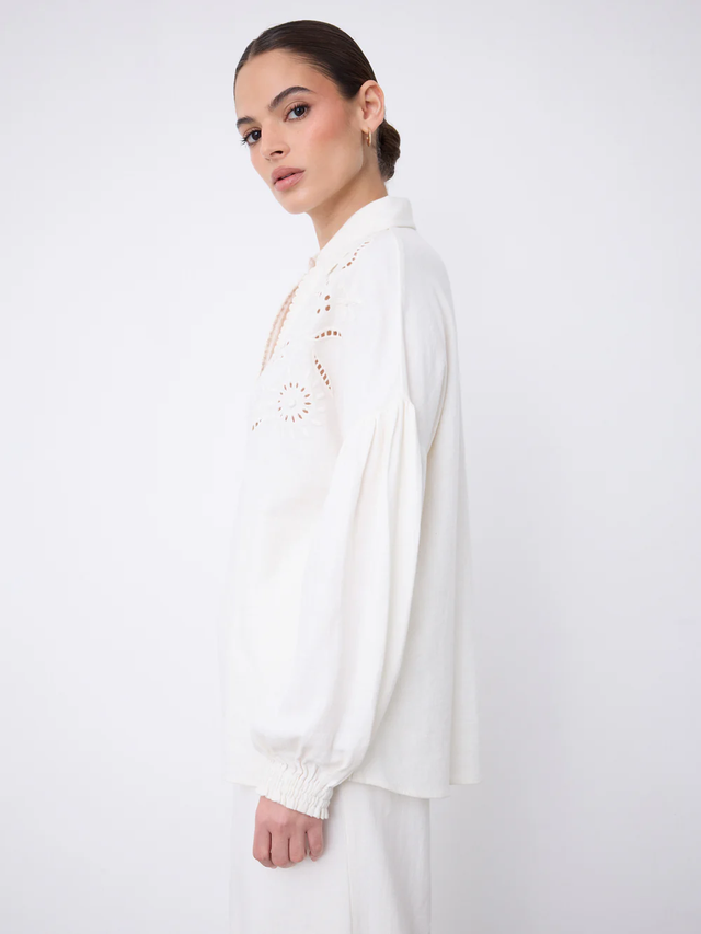Camicia avorio Not Shy